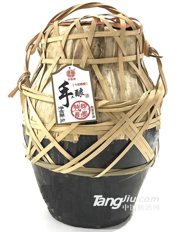 齊魯老酒 竹編十年陳釀