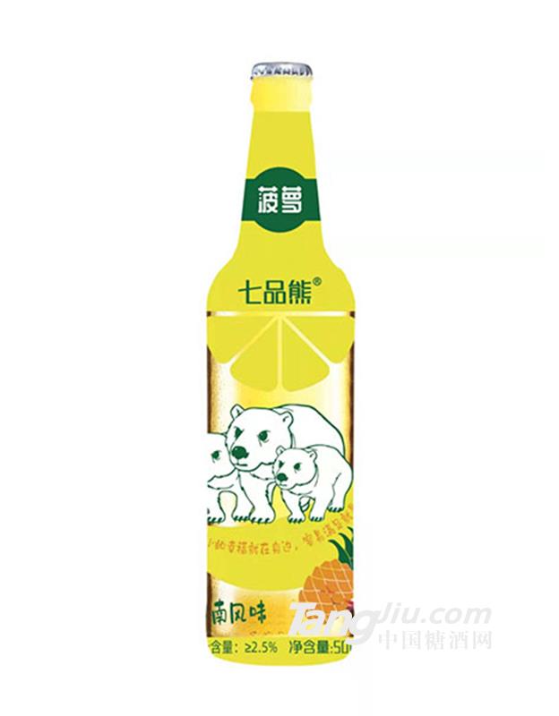 七品熊菠蘿汁500ml