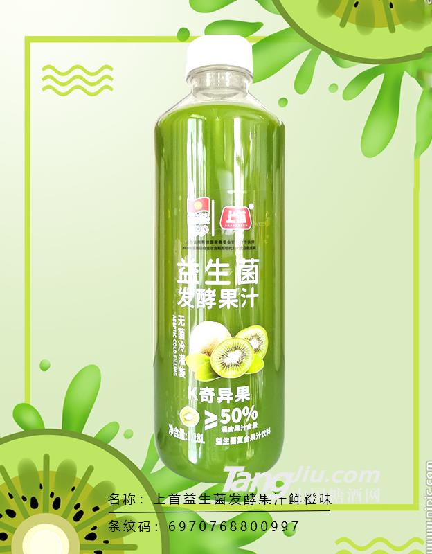 上首益生菌發(fā)酵果汁奇異果味1.18L×6