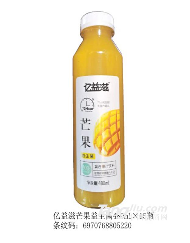 億益滋芒果益生菌480ml×15瓶