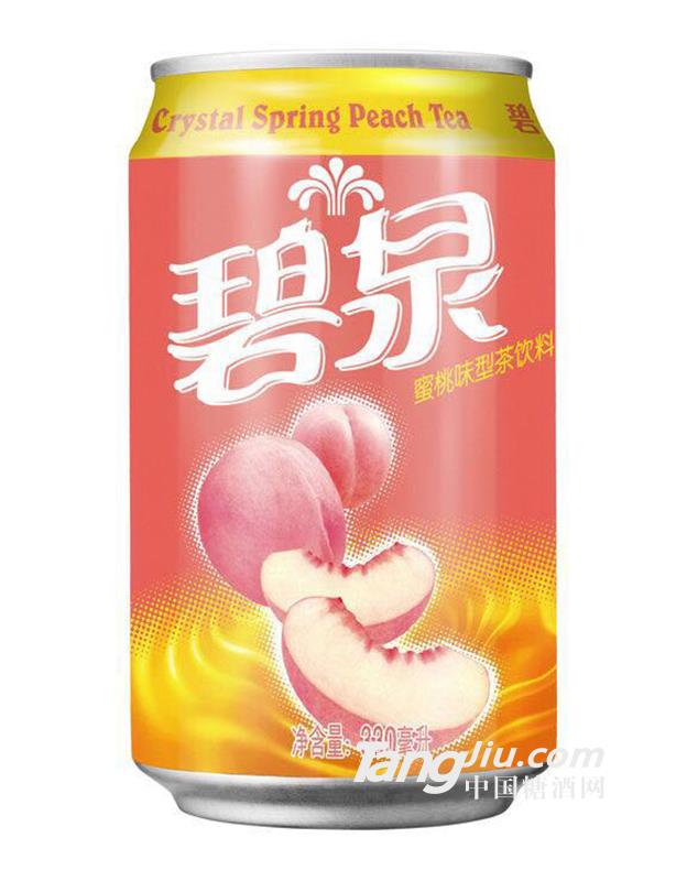 屈臣氏碧泉水蜜桃茶-330ml