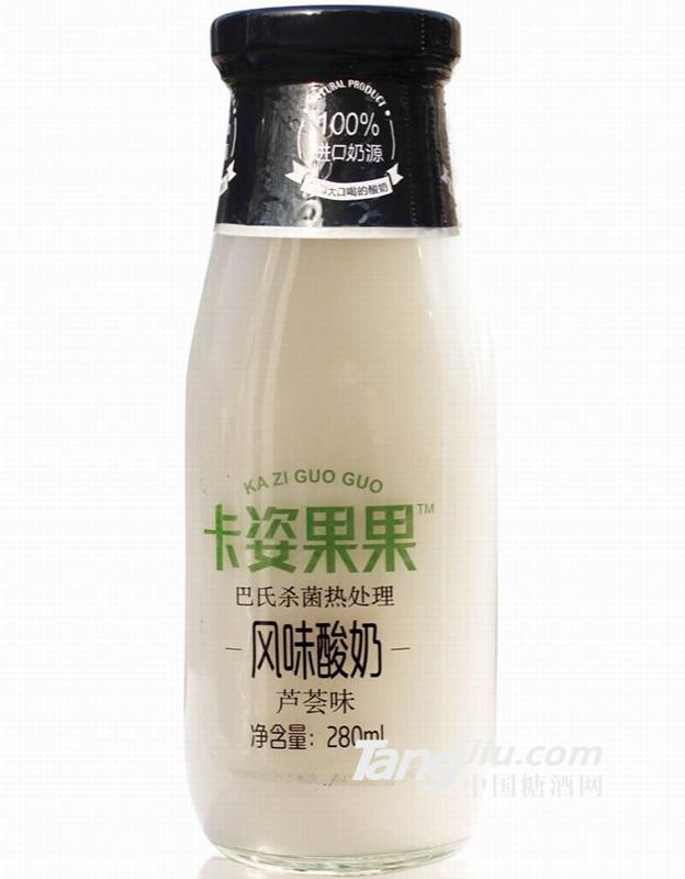 卡姿果果風(fēng)味酸奶蘆薈味280ml