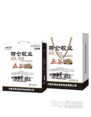 圣特特侖牧業(yè)五谷牛奶250ml