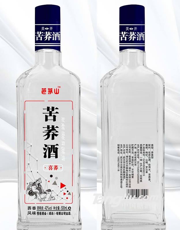 芭茅山苦蕎酒（禧蕎）42度-500ml