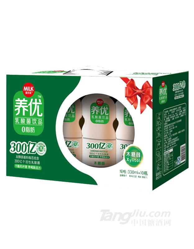 養(yǎng)優(yōu)乳酸菌木糖醇味330ml×10瓶