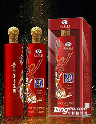 貴州茅臺(tái)集團(tuán)白金酒公司白金百年k100（紅）500ml