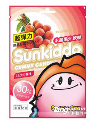 sun kiddo荔枝QQ軟糖