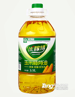 優(yōu)稼得非轉基因玉米胚芽油3.5L