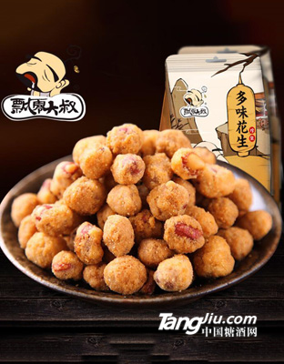 多味花生米休閑食品168g