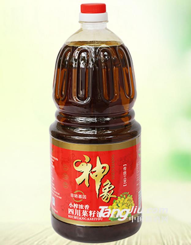 神象小榨濃香四川菜籽油1.8L