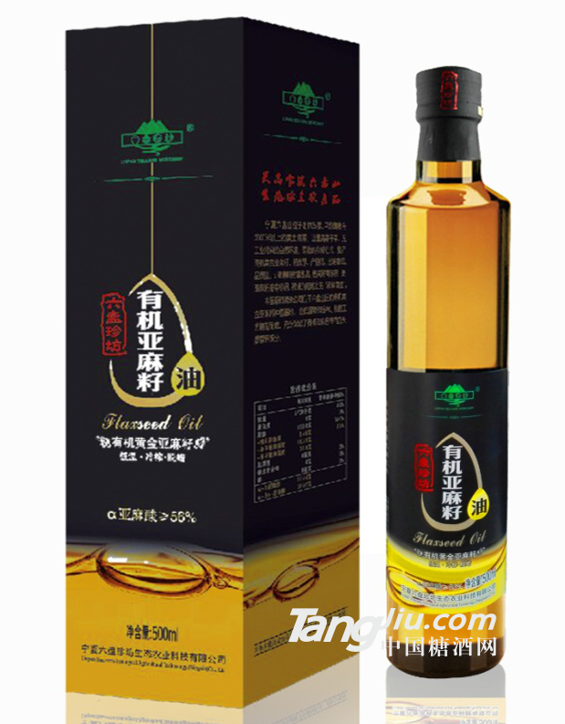 六盤珍坊有機黃金亞麻籽油500ml