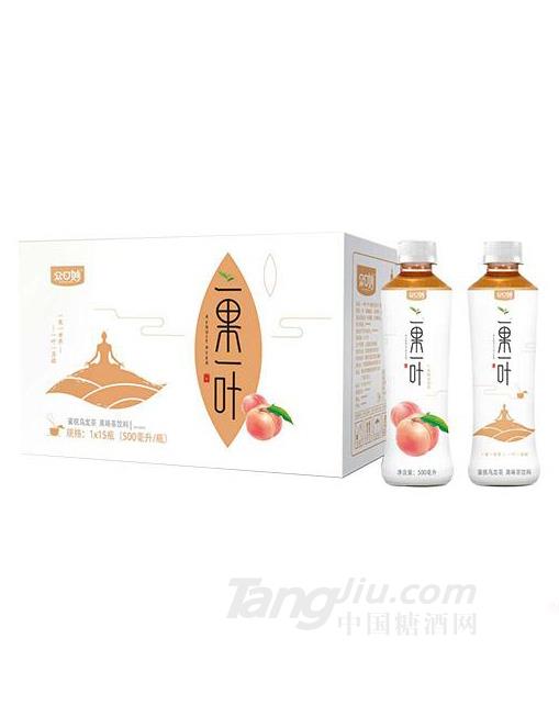 眾口妙蜜桃烏龍茶500ml