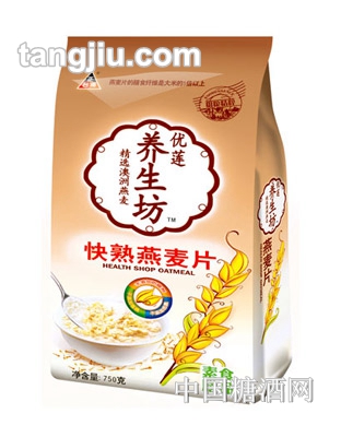 正臺(tái)南優(yōu)蓮養(yǎng)生坊快熟燕麥片750g