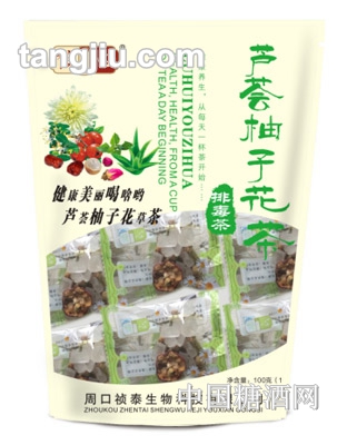 禎心蘆薈柚子花茶100g