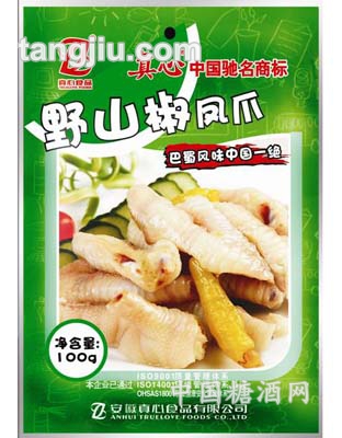 野山椒鳳爪100g