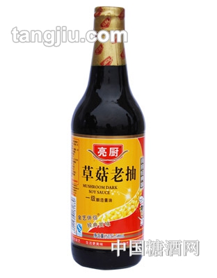 亮廚牌草菇老抽醬油500ml