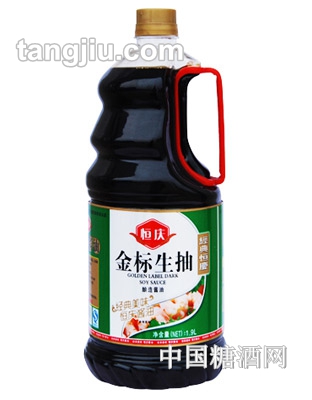 金標(biāo)生抽醬油1900ml