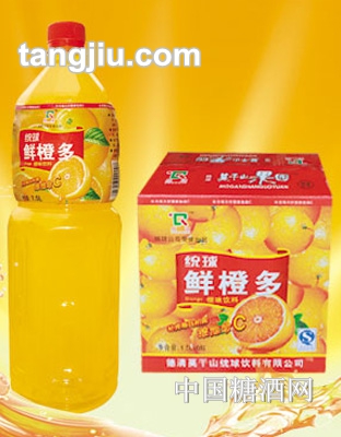 統(tǒng)球鮮橙多橙味飲料1.5L