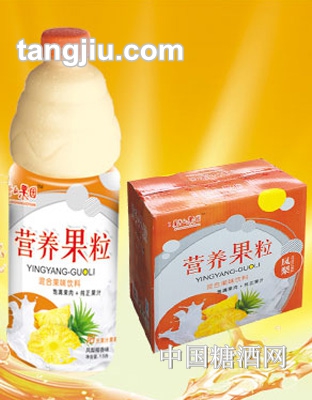 莫干山果園營(yíng)養(yǎng)果粒鳳梨椰香味1.5L