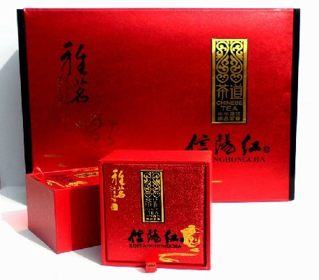 茶館茶樓茶會所批發(fā)浉河港鄉(xiāng)信陽紅茶禮盒裝