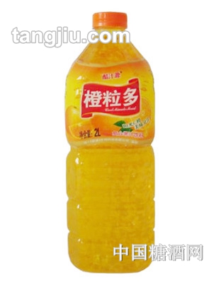 酷汁源橙粒多復合果汁飲料2L