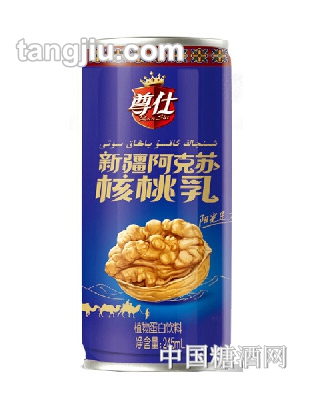 尊仕新疆阿克蘇核桃乳飲料（藍）245ml