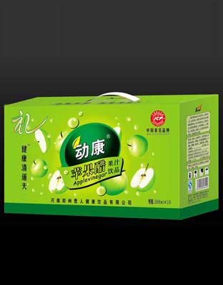 動(dòng)康蘋(píng)果醋果汁飲品268ml