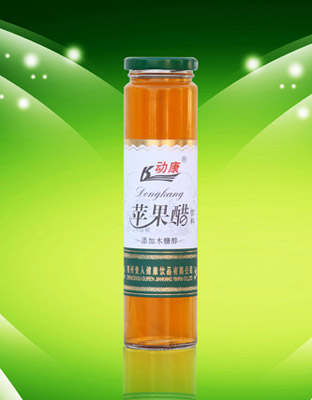 268ml木糖醇型白標(biāo)動(dòng)康蘋(píng)果醋