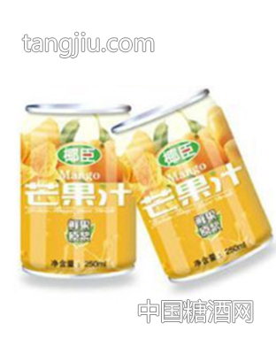 耶臣芒果汁鮮果原果飲料250ml