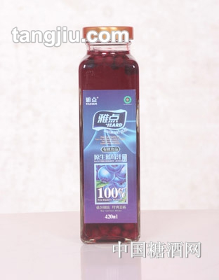 雅點(diǎn)藍(lán)莓果汁420ml